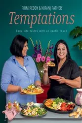 Book cover of Temptations: Exquisite tastes with an exotic touch by Prim Reddy