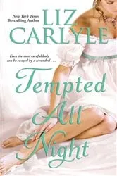 Book cover of Tempted All Night by Liz Carlyle