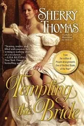 Book cover of Tempting the Bride by Sherry Thomas