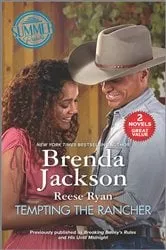 Book cover of Tempting the Rancher by Brenda Jackson