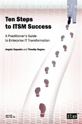 Book cover of Ten Steps to ITSM Success by Angelo Esposito