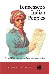Book cover of Tennessee's Indian Peoples by Unknown