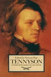 Book cover of Tennyson by Lesley M. M. Blume