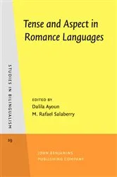 Book cover of Tense and Aspect in Romance Languages by Dalila Ayoun