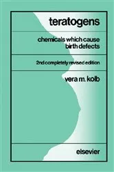 Book cover of Teratogens (2nd ed.) by Vera M. Kolb