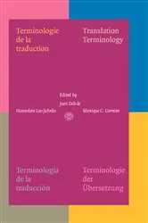 Book cover of Terminologie de la Traduction by Unknown