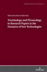 Book cover of Terminology and Phraseology in Research Papers in the Domains of New Technologies by Lukasz Bogucki