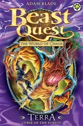 Book cover of Terra, Curse of the Forest by Adam Blade