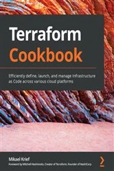 Book cover of Terraform Cookbook by Mikael Krief