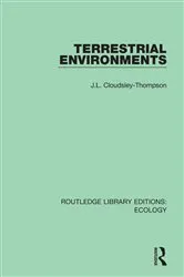 Book cover of Terrestrial Environments by J.L. Cloudsley-Thompson