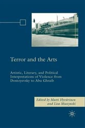 Book cover of Terror and the Arts by M. Hyvärinen