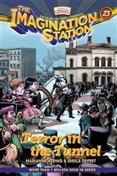 Book cover of Terror in the Tunnel by Marianne Hering