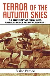 Book cover of Terror of the Autumn Skies by Blaine Pardoe