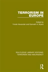 Book cover of Terrorism in Europe (RLE: Terrorism & Insurgency) by Yonah Alexander
