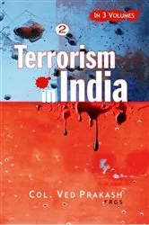 Book cover of Terrorism In India's North-East: A Gathering Storm by Ved Prakash
