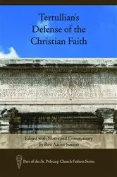Book cover of Tertullian's Defense of the Christian Faith by Aaron Simms