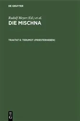 Book cover of Terumot (Priesterheben) by Eberhard Güting