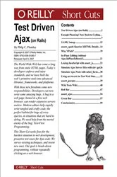 Book cover of Test Driven Ajax (on Rails) by Phlip