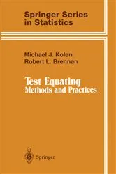 Book cover of Test Equating by Michael J. Kolen