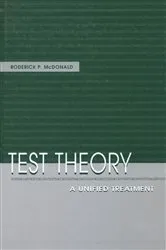 Book cover of Test Theory by Roderick P. McDonald