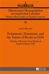 Book cover of Testaments, Donations, and the Values of Books as Gifts by Hermann Josef Real