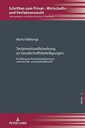 Book cover of Testamentsvollstreckung an Gesellschaftsbeteiligungen by Barbara Völzmann-Stickelbrock