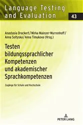 Book cover of Testen bildungssprachlicher Kompetenzen und akademischer Sprachkompetenzen by Unknown