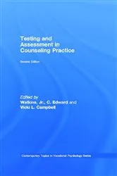 Book cover of Testing and Assessment in Counseling Practice (2nd ed.) by C. Edward Watkins Jr.