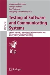 Book cover of Testing of Software and Communicating Systems by Margus Veanes