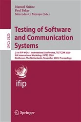 Book cover of Testing of Software and Communication Systems by Manuel Nunez