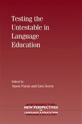 Book cover of Testing the Untestable in Language Education by Unknown