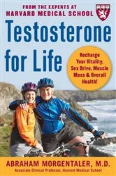 Book cover of Testosterone for Life: Recharge Your Vitality, Sex Drive, Muscle Mass, and Overall Health by Abraham Morgentaler