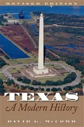 Book cover of Texas, A Modern History by David G. McComb
