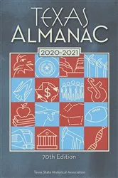 Book cover of Texas Almanac 2020-2021 by Rosie Hatch