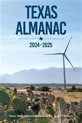 Book cover of Texas Almanac 2024–2025 by Rosie Hatch