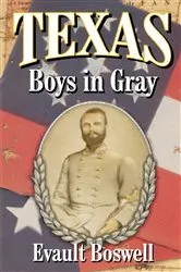 Book cover of Texas Boys In Gray by Evault Boswell