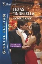 Book cover of Texas Cinderella by Victoria Pade