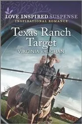 Book cover of Texas Ranch Target by Virginia Vaughan