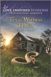 Book cover of Texas Witness Threat by Cate Nolan