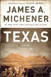 Book cover of Texas by James A. Michener