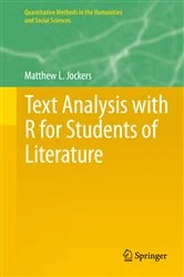 Book cover of Text Analysis with R for Students of Literature by Matthew L. Jockers