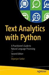 Book cover of Text Analytics with Python (2nd ed.) by Dipanjan Sarkar