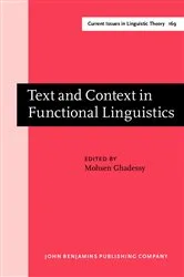 Book cover of Text and Context in Functional Linguistics by Mohsen Ghadessy