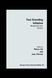 Book cover of Text Encoding Initiative by Nancy Ide