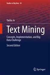 Book cover of Text Mining (2nd ed.) by Taeho Jo