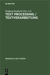Book cover of Text Processing / Textverarbeitung by Unknown