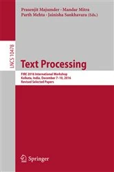 Book cover of Text Processing by Prasenjit Majumder
