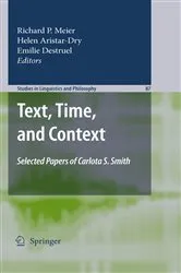 Book cover of Text, Time, and Context by Richard P. Meier