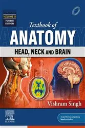 Book cover of Textbook of Anatomy-Head, Neck and Brain, Volume III - E-Book (4th ed.) by Vishram Singh