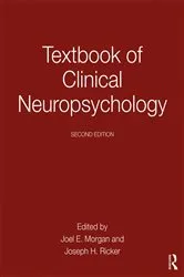 Book cover of Textbook of Clinical Neuropsychology (2nd ed.) by Joel E. Morgan